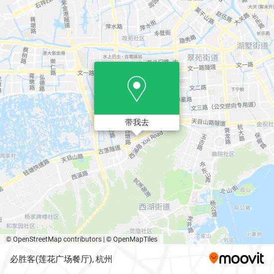 必胜客(莲花广场餐厅)地图