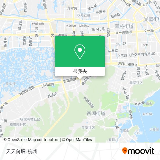 天天向膳地图