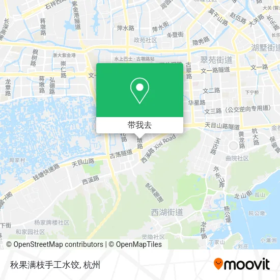 秋果满枝手工水饺地图