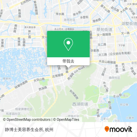 静博士美容养生会所地图