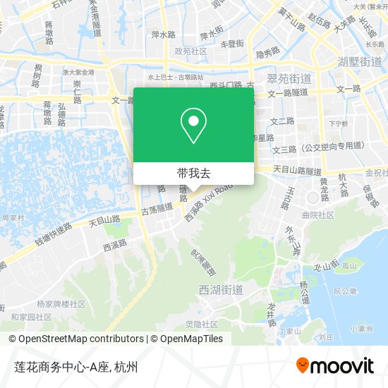 莲花商务中心-A座地图