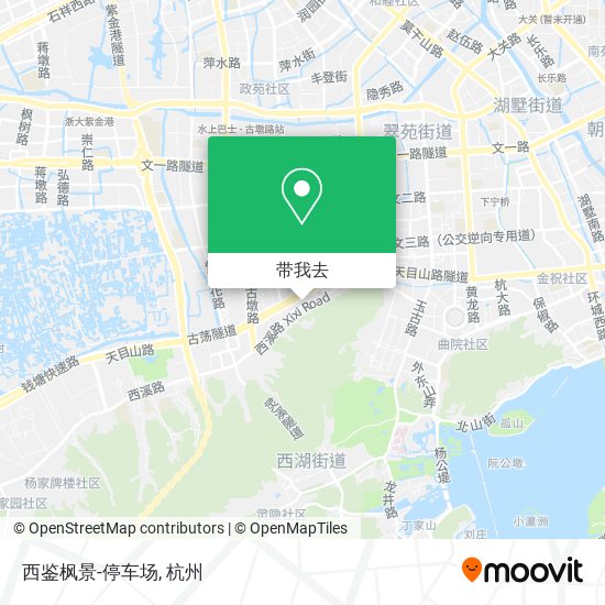 西鉴枫景-停车场地图