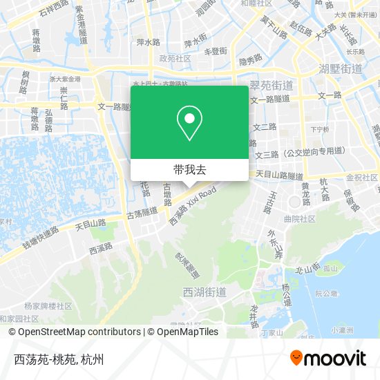 西荡苑-桃苑地图