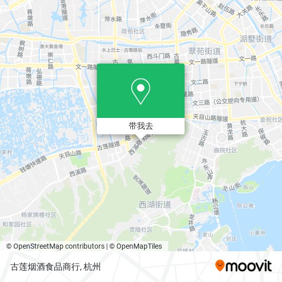 古莲烟酒食品商行地图