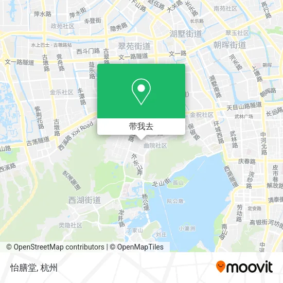 怡膳堂地图