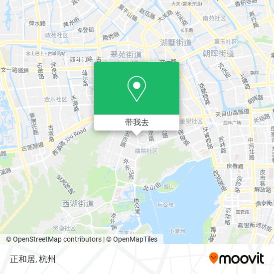 正和居地图