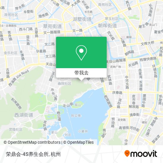 荣鼎会-4S养生会所地图