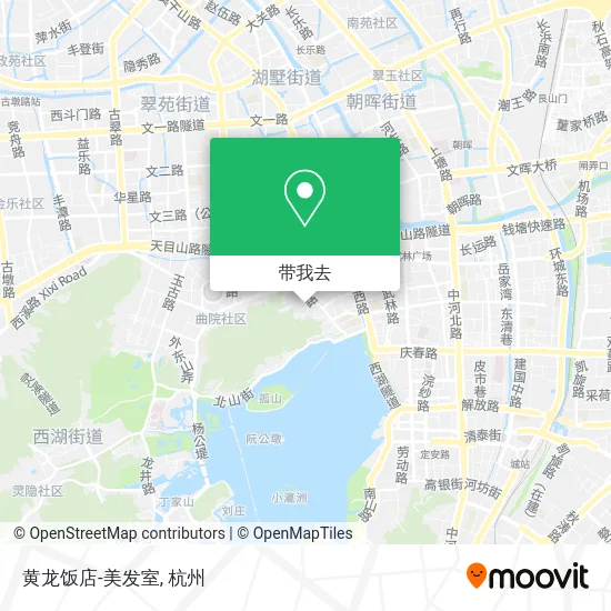 黄龙饭店-美发室地图