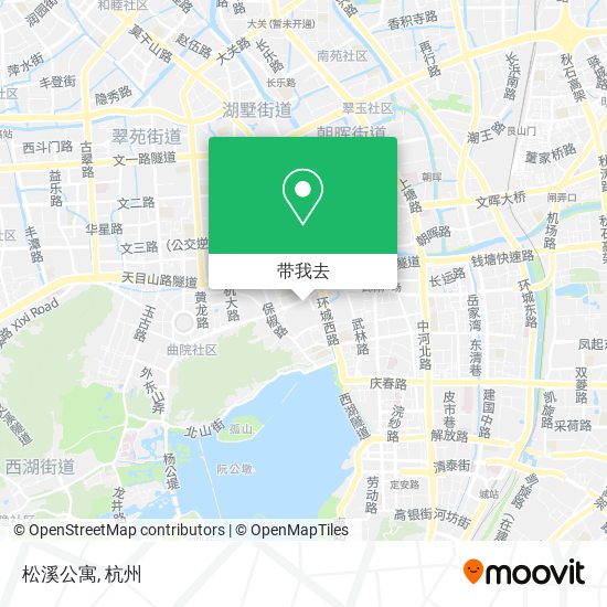 松溪公寓地图