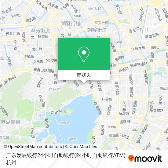 广东发展银行24小时自助银行(24小时自助银行ATM)地图