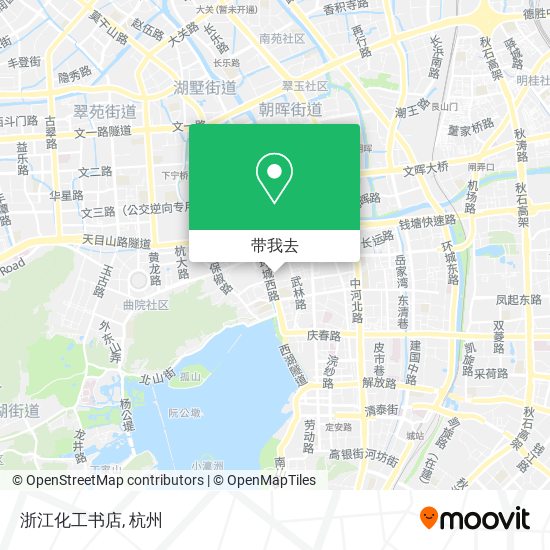 浙江化工书店地图