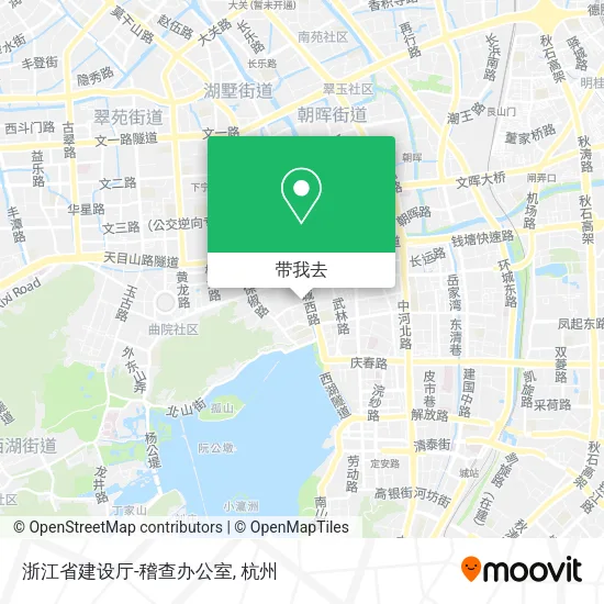 浙江省建设厅-稽查办公室地图