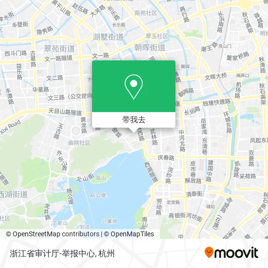 浙江省审计厅-举报中心地图