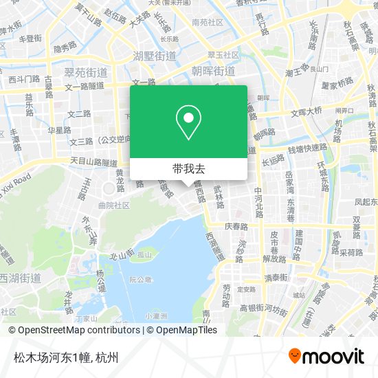 松木场河东1幢地图
