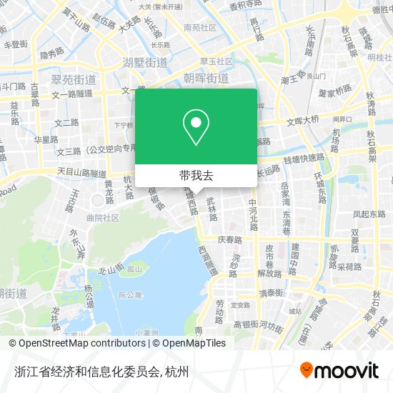 浙江省经济和信息化委员会地图