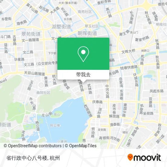 省行政中心八号楼地图