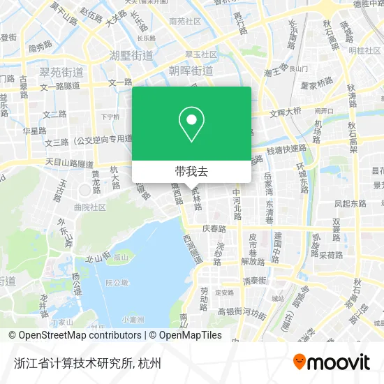 浙江省计算技术研究所地图
