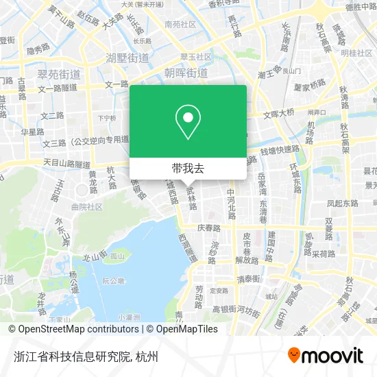 浙江省科技信息研究院地图
