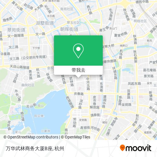 万华武林商务大厦B座地图