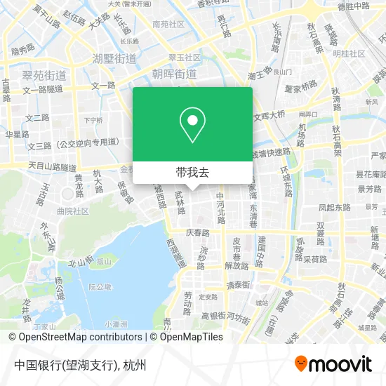 中国银行(望湖支行)地图