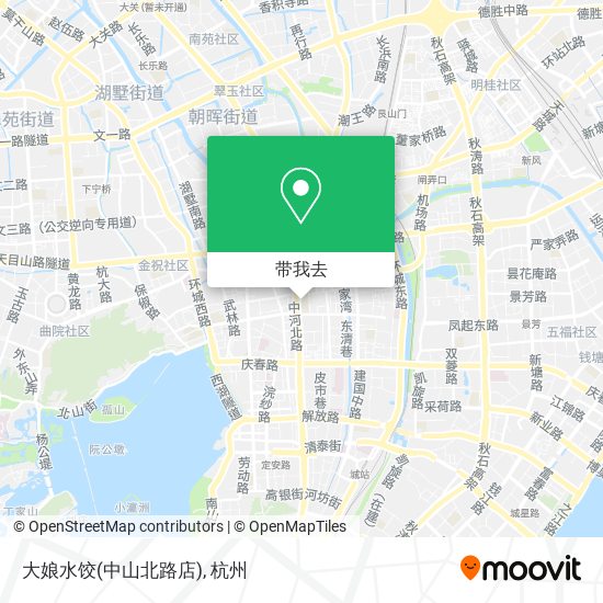 大娘水饺(中山北路店)地图