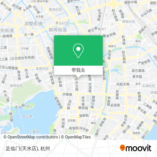 足临门(天水店)地图