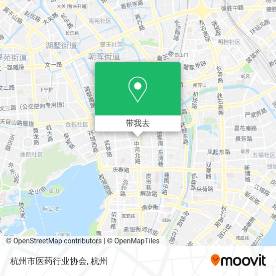 杭州市医药行业协会地图