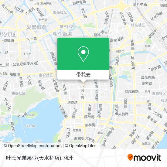 叶氏兄弟果业(天水桥店)地图