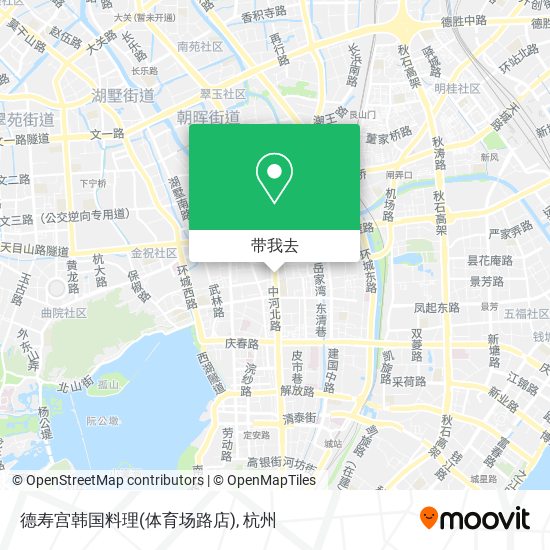 德寿宫韩国料理(体育场路店)地图