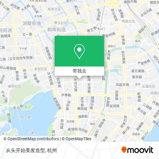 从头开始美发造型地图