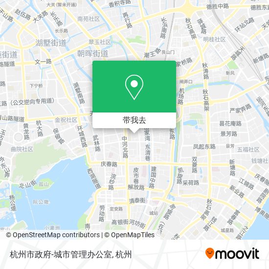 杭州市政府-城市管理办公室地图