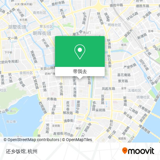 还乡饭馆地图