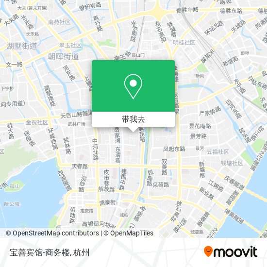 宝善宾馆-商务楼地图