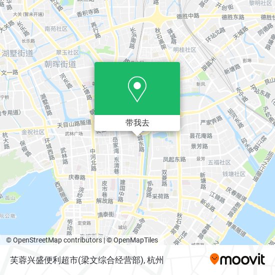 芙蓉兴盛便利超市(梁文综合经营部)地图