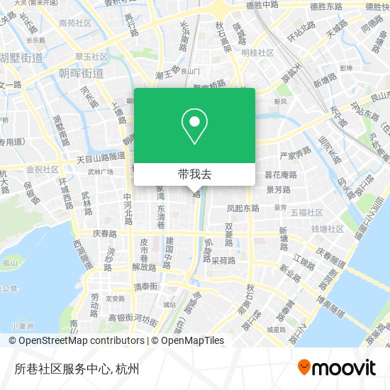 所巷社区服务中心地图