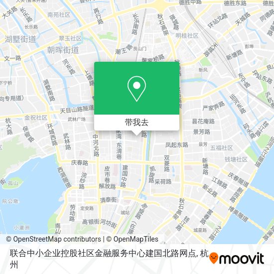 联合中小企业控股社区金融服务中心建国北路网点地图