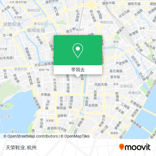 天荣鞋业地图