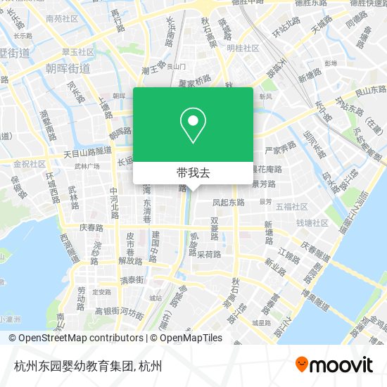 杭州东园婴幼教育集团地图