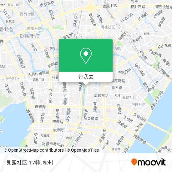 艮园社区-17幢地图