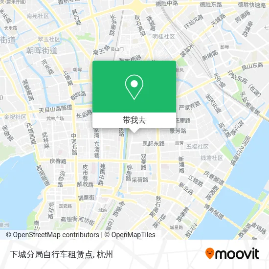 下城分局自行车租赁点地图