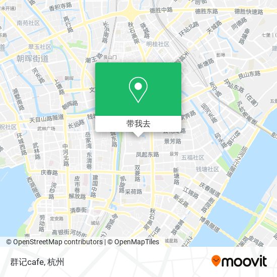 群记cafe地图
