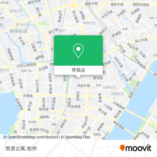 凯景公寓地图
