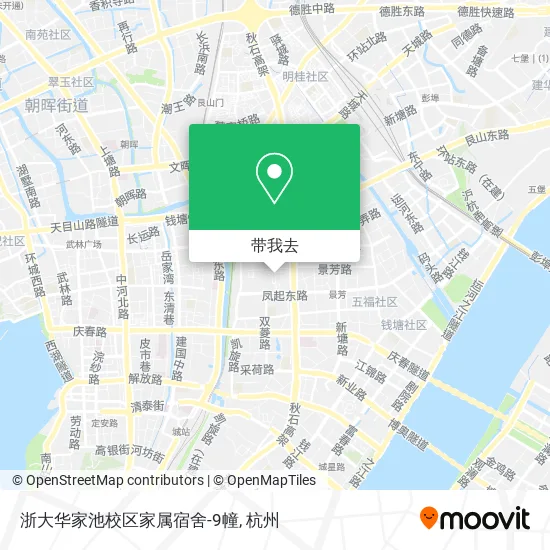 浙大华家池校区家属宿舍-9幢地图