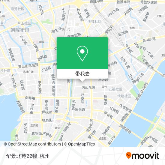 华景北苑22幢地图
