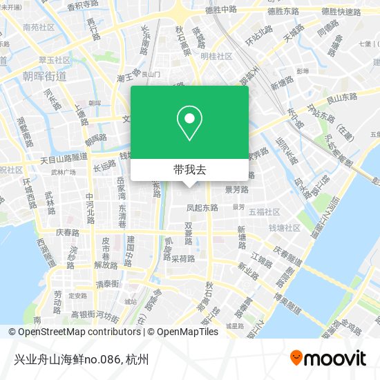 兴业舟山海鲜no.086地图