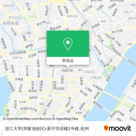 浙江大学(华家池校区)-新宇培训楼2号楼地图