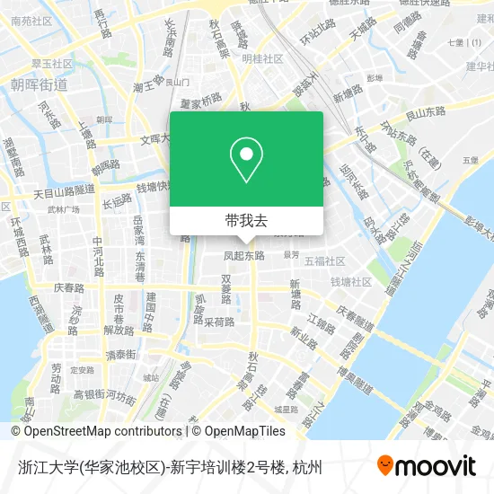 浙江大学(华家池校区)-新宇培训楼2号楼地图