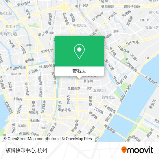 硕博快印中心地图