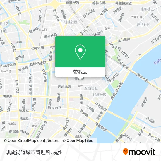 凯旋街道城市管理科地图