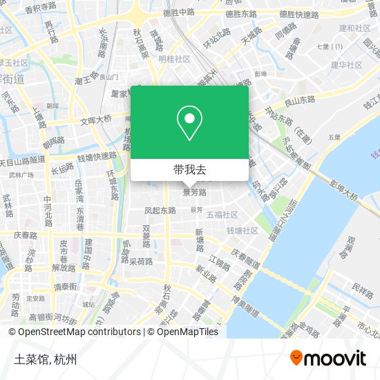 土菜馆地图